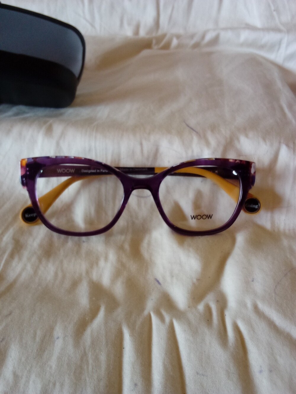 WOOW Keep Going 1 0264 Violet Cat Eye Eyeglasses 50mm